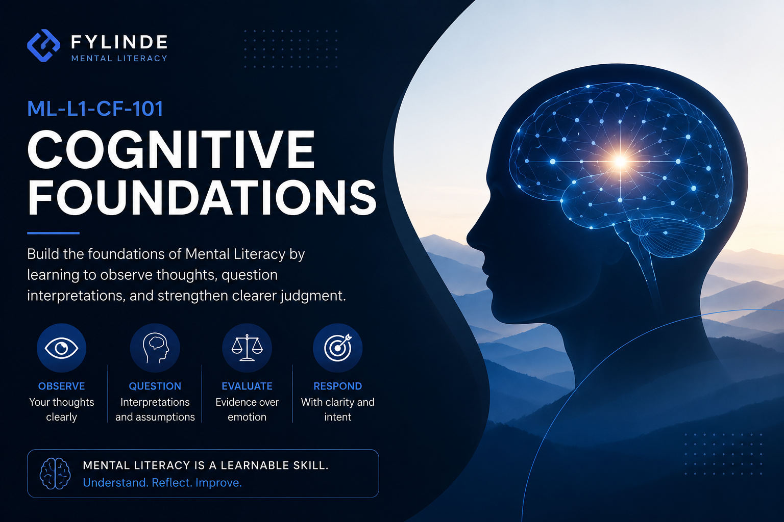 ML-L1-CF-101 — Cognitive Foundations ML-L1-100